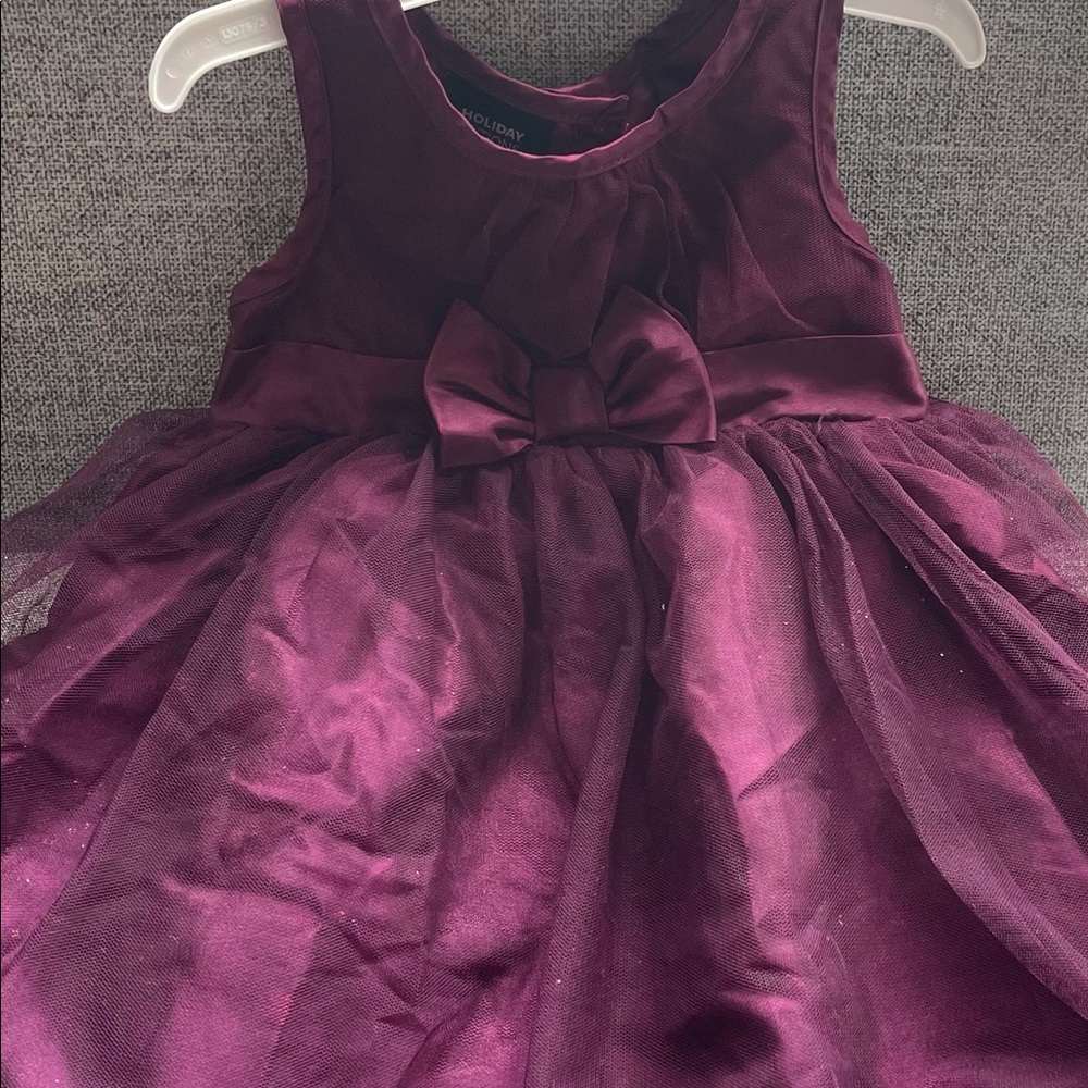 12M Purple Toddler Dress